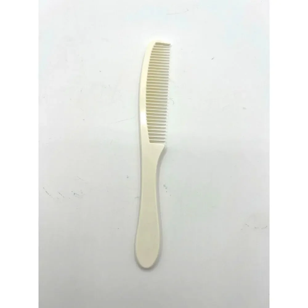 Vintage Goody‎ Detangling Comb Unbreakable Plastic 1970-80 Cream Colored